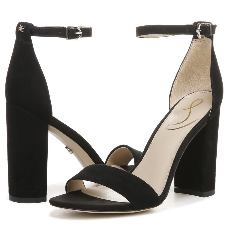 Sam Edelman Women's Yaro Heeled Sandal, Black, 9 - Image 2